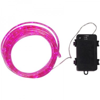 LED-Mini-Lichtschlauch 5m pink outdoor 50