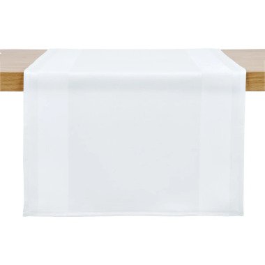 PULSIVA Tischläufer Flair; 40x170 cm (BxL); weiß