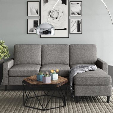 2-Sitzer Sofa & Fußhocker Arlon