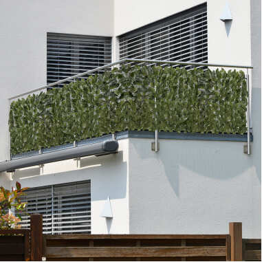 Balkon-Sichtschutz / Zaun-Sichtschutz, 300 x 125 cm