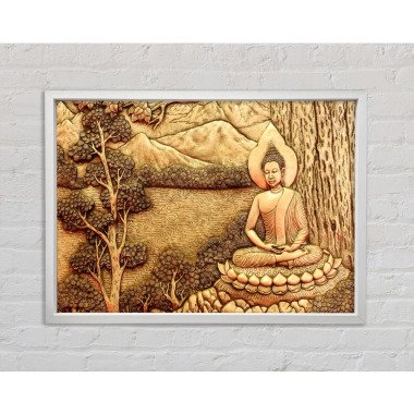 Buddha 18 Einzelner Bilderrahmen Kunstdrucke