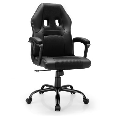 Costway Gaming-Stuhl mit Rückenlehne Ergonomisch