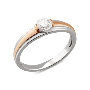 DIAMONDS Solitär-Ring, LG-Brillant, 0,50
