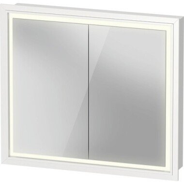 Duravit Vitrium Spiegelschrank Weiß 800x155x700