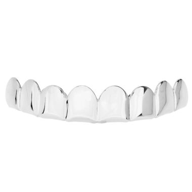 Grillz Silber One size fits all TOP TEETH 8