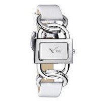 Uhrenarmband Dolce & Gabbana DW0563 Leder Weiss 16mm