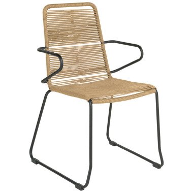 VEGA Stuhl Filea mit Armlehne; 58x56x87 cm