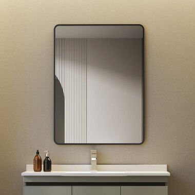 Boromal Wandspiegel 80x60cm Badspiegel Spiegel