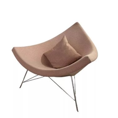 Sessel Coconut Chair Schale Kunststoff Weiss