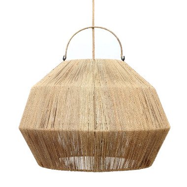 45 cm Lampenschirm aus Bambus/Rattan