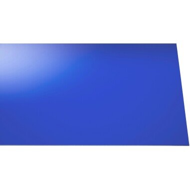 Acryl Platte Eben 3 mm Glatt Blau 1520 mm x 2050 mm