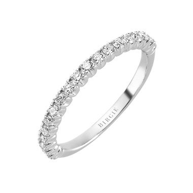 Diamant Ewigkeit Ring Verlobungsring 585Er/14K Weißgold Echtschmuck Diamantring