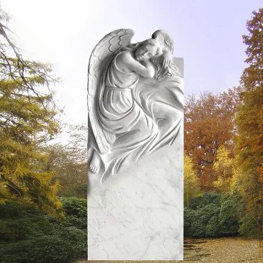 Engel Skulptur & Grabmal mit Engelsfrau