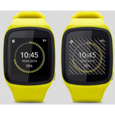 MYKRONOZ Smartwatch ZeSplash gelb