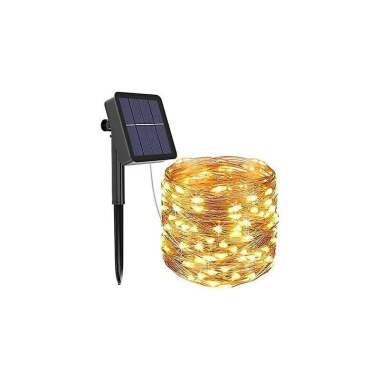 Qiedie Solar-Lichterkette für den Außenbereich