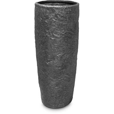 Rocky Bodenvase, Ø 43 cm, Höhe 100 cm, black granite