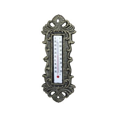Thermometer für Wand, 25x10 cm
