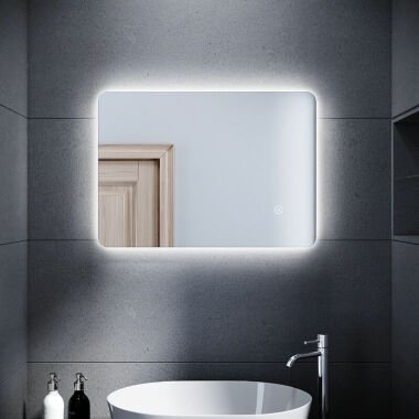 Badspiegel Led Touch Badezimmerspiegel mit