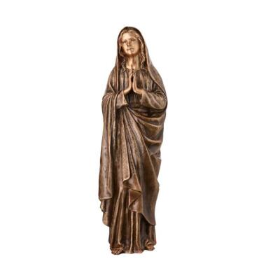 Betende Maria Bronzeskulptur - Madonna Pregare / 112cm (Höhe)