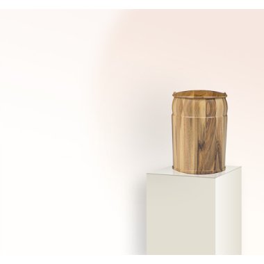 Grab Urnen Modell aus Holz & Nussbaum Urne
