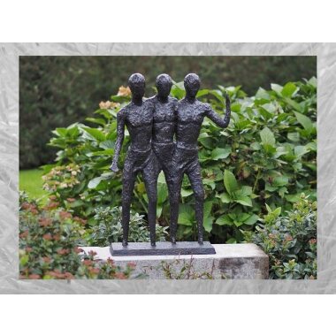 IDYL Gartenfigur IDYL Bronze-Skulptur Drei