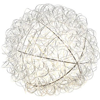 KONSTSMIDE LED Dekolicht »LED Drahtball«, 80 warm weiße Dioden