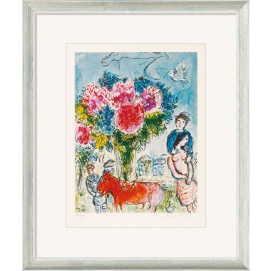 Marc Chagall: Bild 'Personnages fantastiques'
