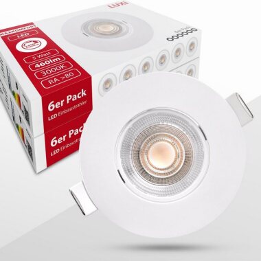 Maxkomfort LED Einbauleuchte Luxi, LED fest