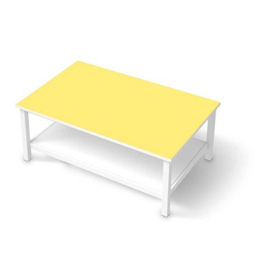 Möbelfolie IKEA Hemnes Tisch 118x75 cm Design: Gelb Light