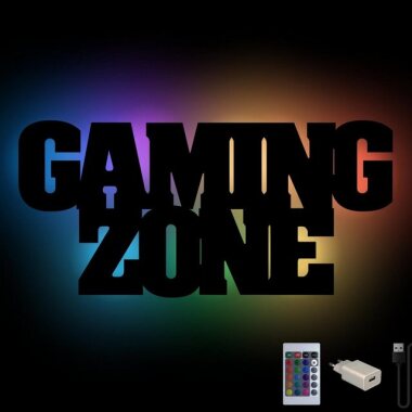 Namofactur LED Dekolicht Gaming Zone Gamer