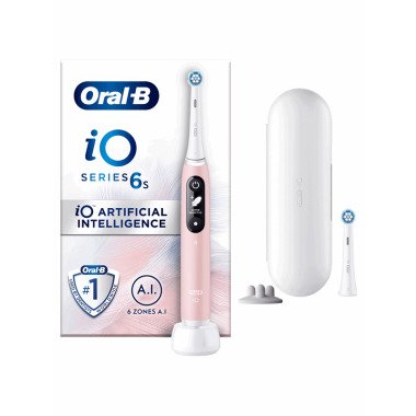 Oral-B Elektrische Zahnbürste iO6S Pink Sand Sensitive