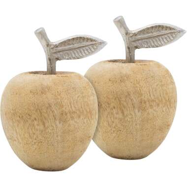 Deko Früchte im Set Apfel 15 cm Figuren aus