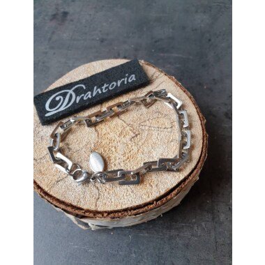 Drahtoria Design Armkette Aus Edelstahl Armkettchen Armband