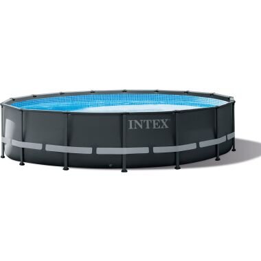 Frame-Pool & Intex Ultra XTR Frame Pool-Set 488x122 mit Sandfilter 26326