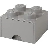 LEGO Brick Drawer 4 grau, Aufbewahrungsbox