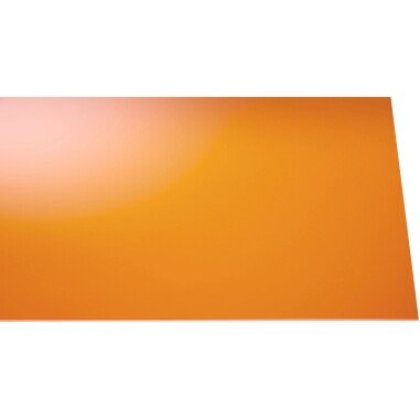 Acryl Platte Eben 3 mm Glatt Orange 1520 mm x 2050 mm