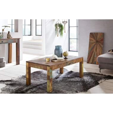 Designer Massivholztisch & Couchtisch Massivholztisch SURAT 110x60cm Holz