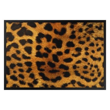 Fußmatte Muster & Textur Servalkatzenfell