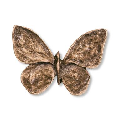 Grabfigur Schmetterling aus Bronze oder Aluminium Schmetterling Pan / Bronze b