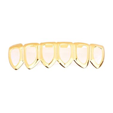 Grillz Gold One size fits all HOLLOW Bottom