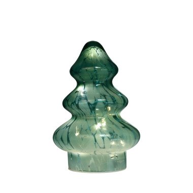 LED-Weihnachtsbaum aus Glas Klein Grün Sinnerup