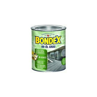 Bondex Hartholzöl Bondex Holz Öl UV 750 ml grau