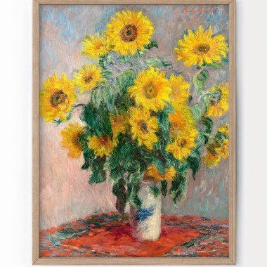 Claude Monet Poster, Druck, Blumenstrauß