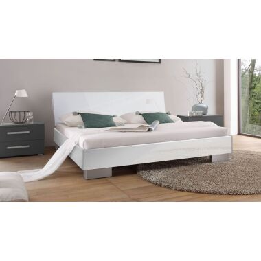 Design-Futonbett Piceno 140x190 cm weiß