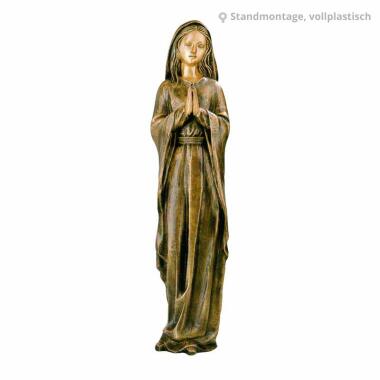 Madonna mit Kind Figur & Bronze Marienfigur betend kaufen Maria Orantes