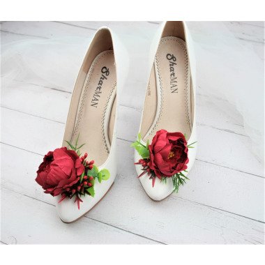 Rote Schuhe Clips Hochzeit Schuhclips Frauen