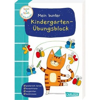 Spiel+Spaß für KiTa-Kinder: Mein bunter Kindergarten-Üb
