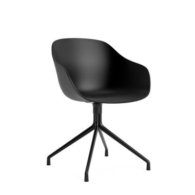 Stuhl About A Chair AAC220 Black powder coated alu 2.0