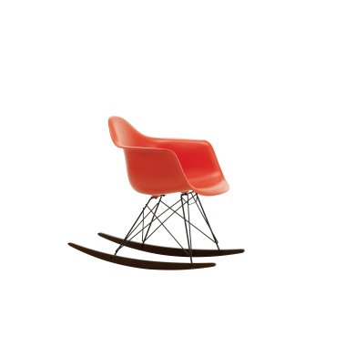 Vitra RAR Eames Plastic Armchair Gestell basic dark Sitzschale poppy red -