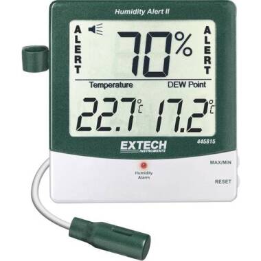 Extech 445815 Luftfeuchtemessgerät (Hygrometer) 10% rF 99% rF Taupunkt-/Schimme